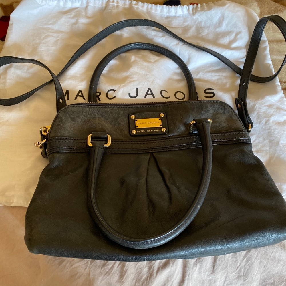 Marc Jacobs distressed leather bag missing the strap